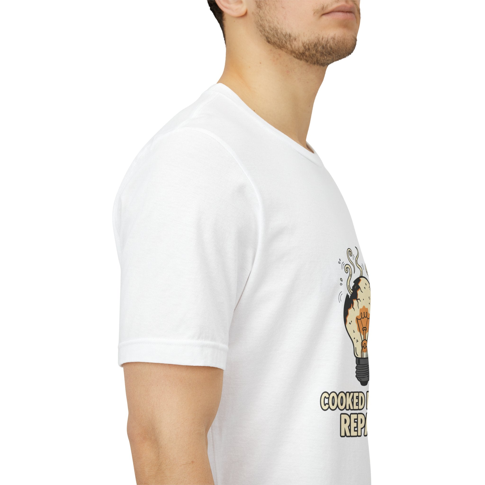 Cooked Beyond Repair Tee | burnout snack, exhaustion meme