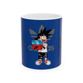 Anime Sneakerhead Mug — Cute Boy with Shoe Boxes, Retro Streetwear Coffee Cup (11oz/15oz)