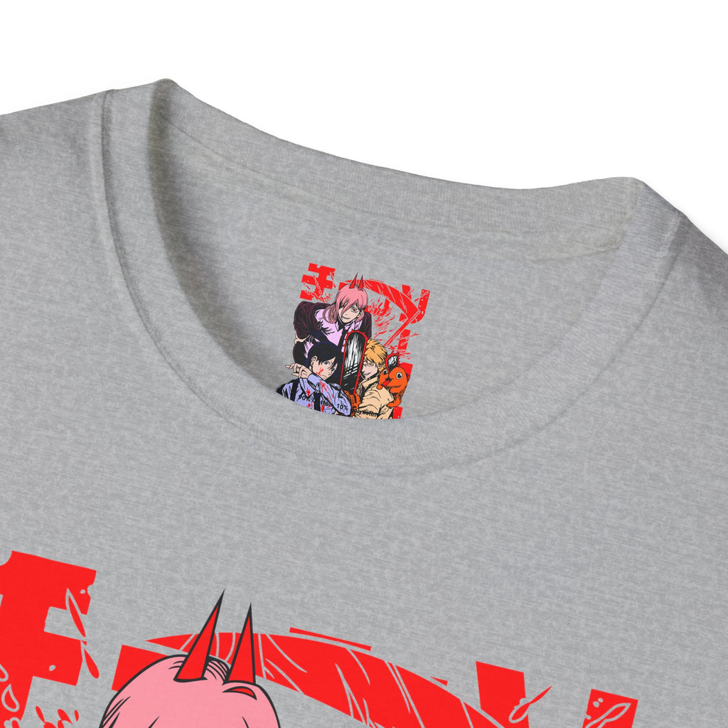 Anime Character Group T-Shirt — Devil Hunter Squad Graphic Tee