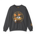 Luxury Logo Crewneck Sweatshirt — King Cat Graphic "Louis Vuitton"