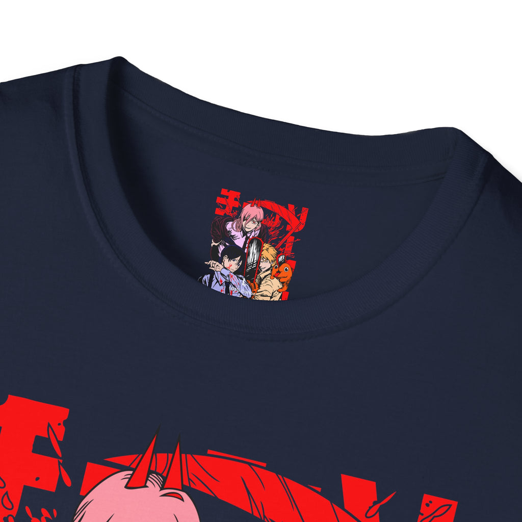 Anime Character Group T-Shirt — Devil Hunter Squad Graphic Tee