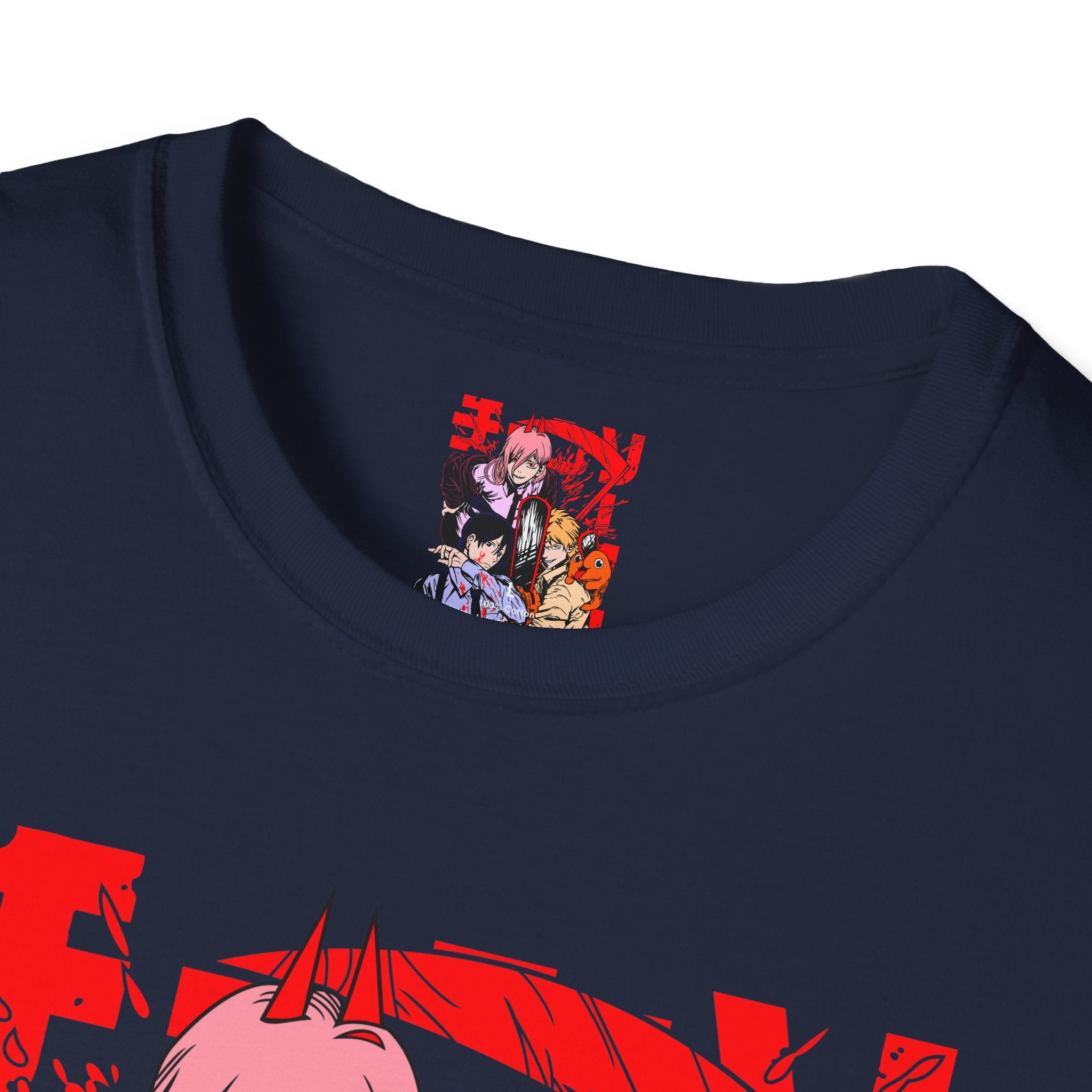 Anime Character Group T-Shirt — Devil Hunter Squad Graphic Tee