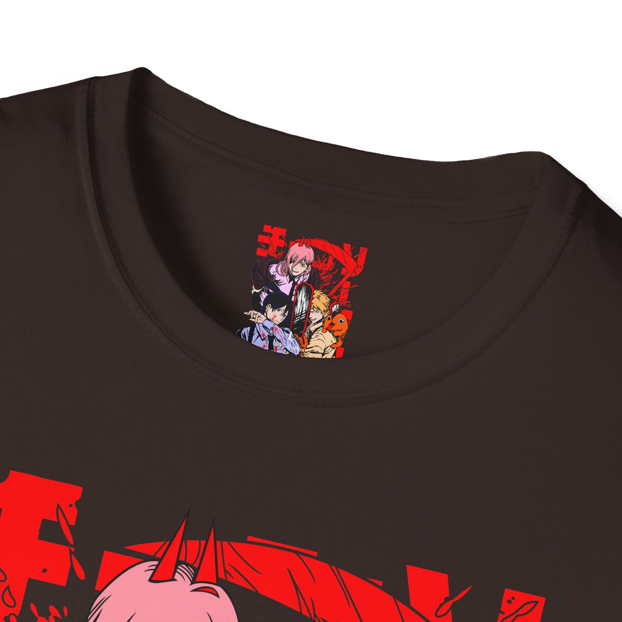 Anime Character Group T-Shirt — Devil Hunter Squad Graphic Tee