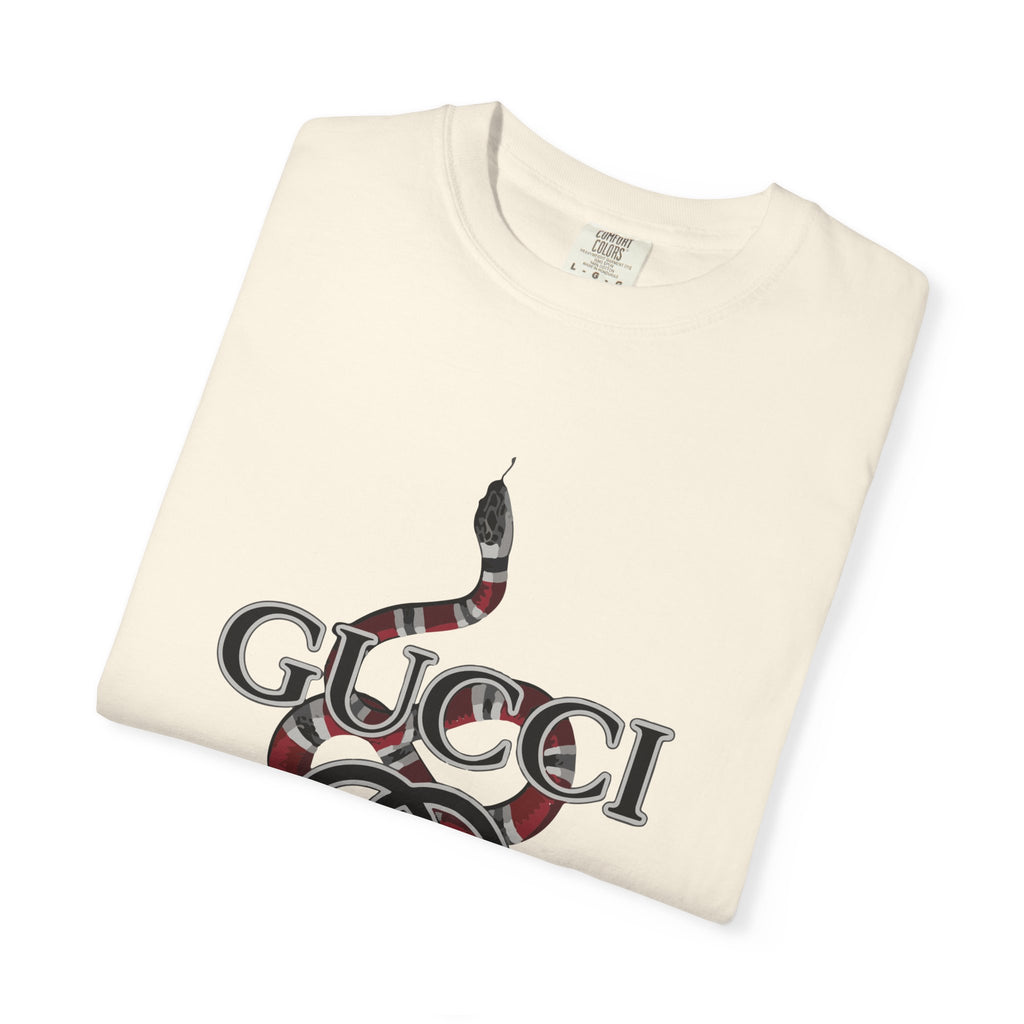 Graphic T-Shirt — Snake Logo Tee ("New Day")