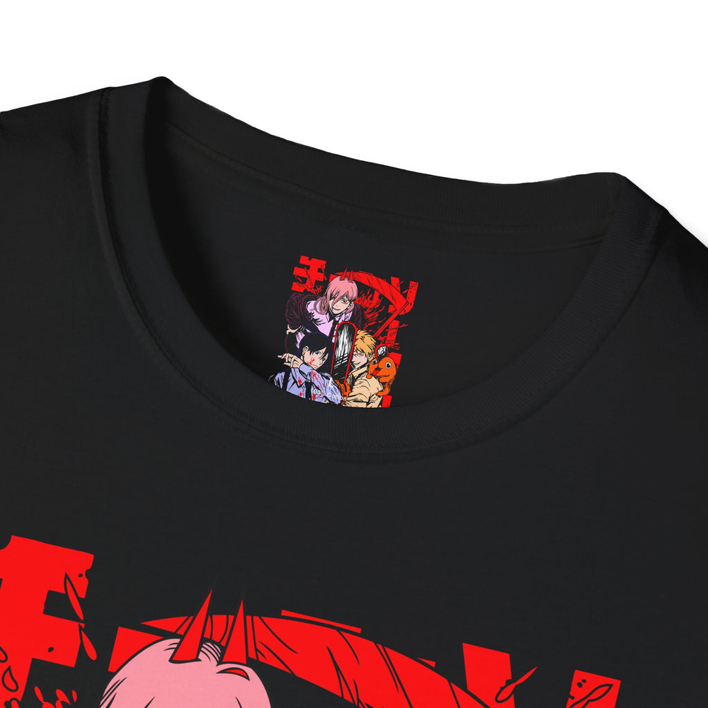 Anime Character Group T-Shirt — Devil Hunter Squad Graphic Tee