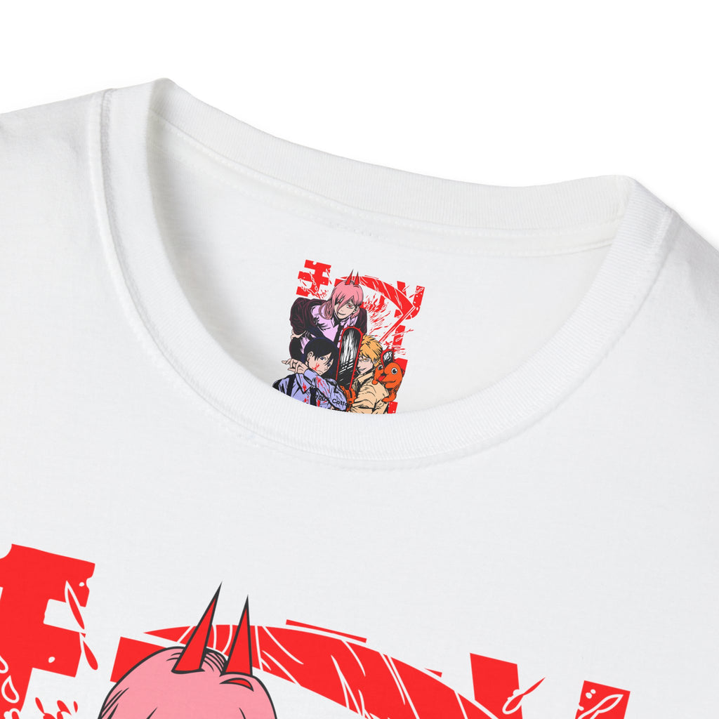 Anime Character Group T-Shirt — Devil Hunter Squad Graphic Tee