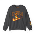 Charmande Flame Swoosh Crewneck Sweatshirt