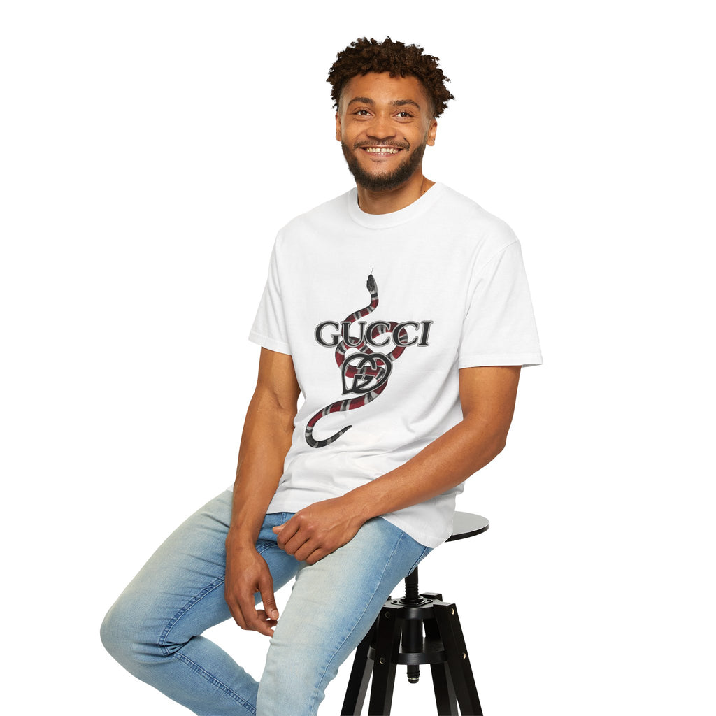 Graphic T-Shirt — Snake Logo Tee ("New Day")