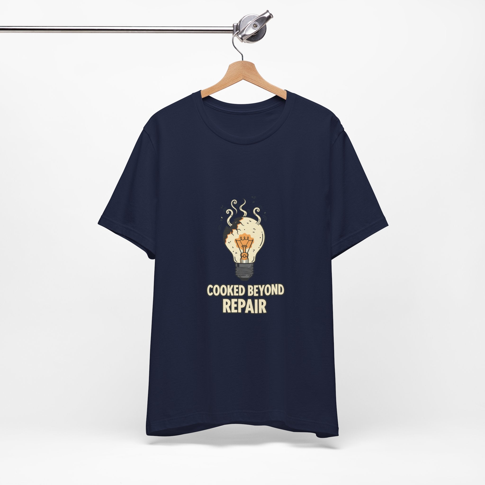 Cooked Beyond Repair Tee | burnout snack, exhaustion meme