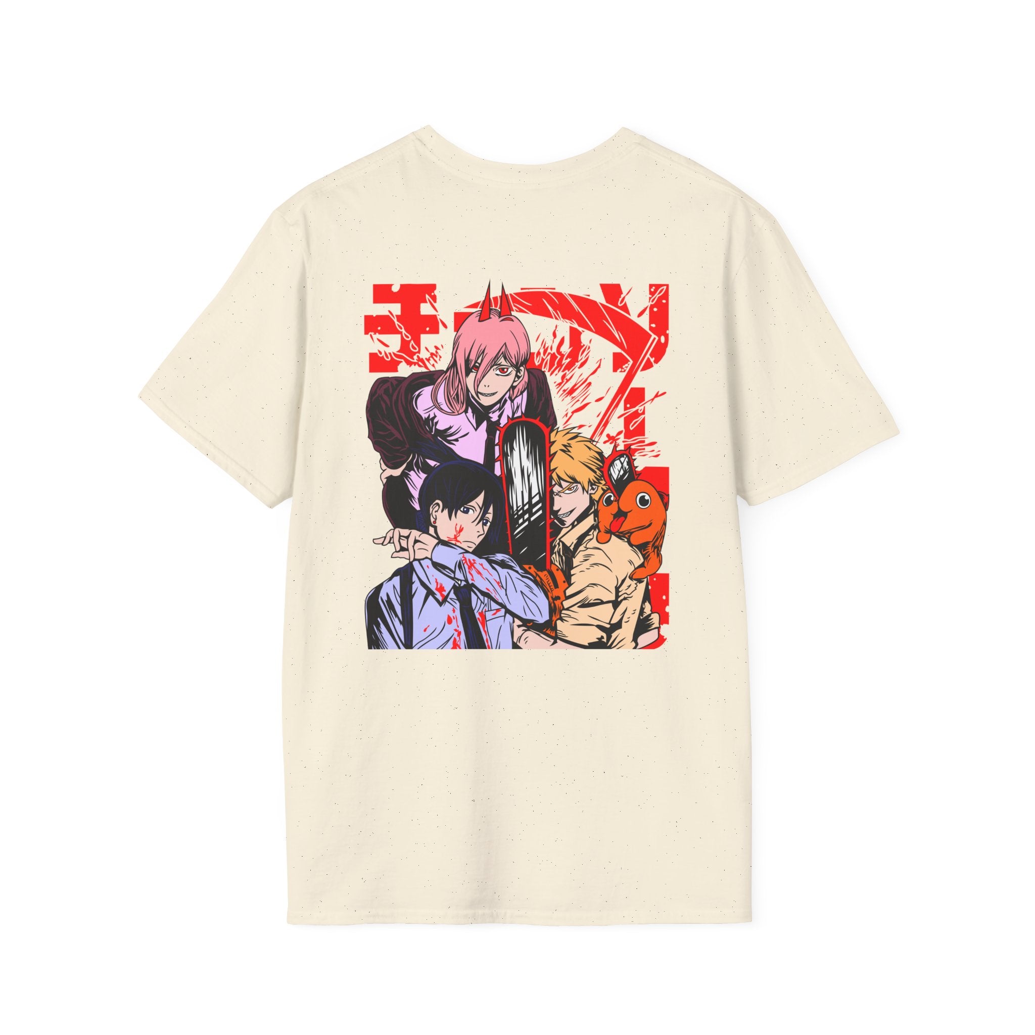 Anime Character Group T-Shirt — Devil Hunter Squad Graphic Tee