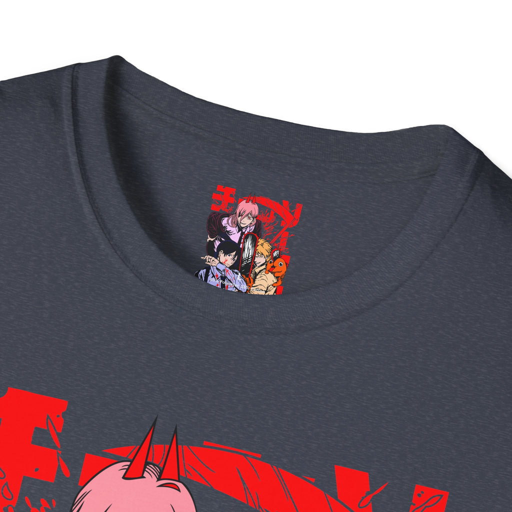 Anime Character Group T-Shirt — Devil Hunter Squad Graphic Tee